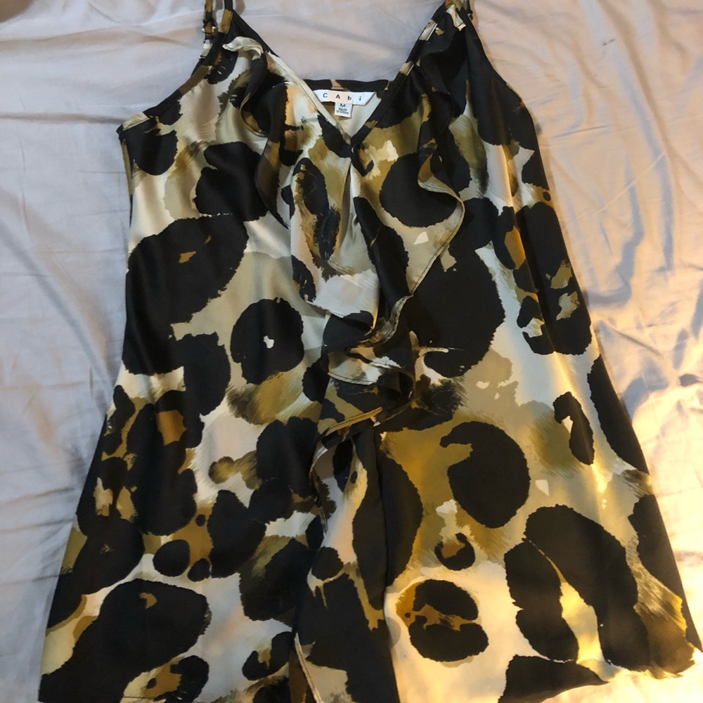 Cabi ruffle tank
